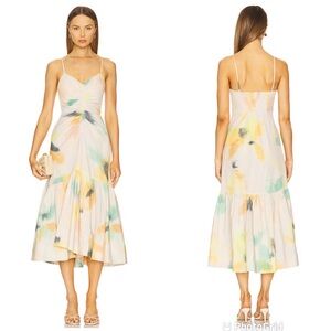 A.L.C. Multicolor Midi Dress